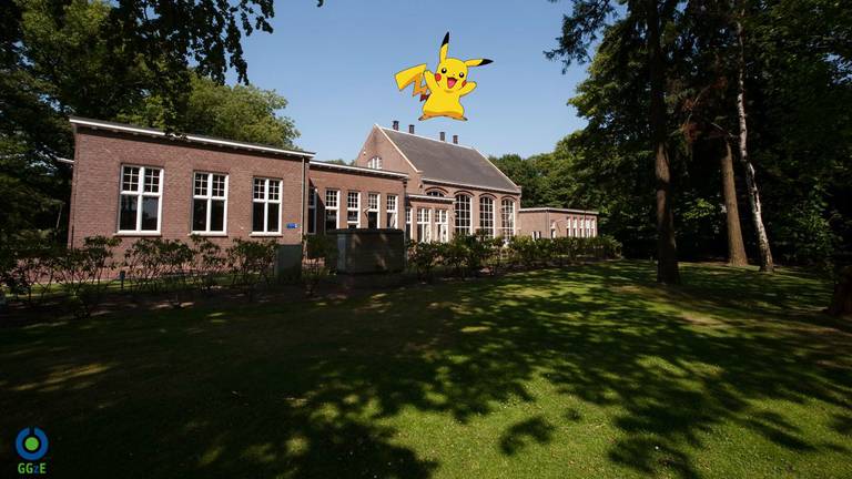 Vang jij Pikachu op de Grote Beek (foto: Twitter GGzE)