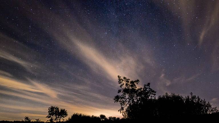 Weinig vallende sterren gezien in Uden. Foto: Hans Koster Natuurfotografie