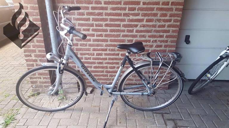 Een van de fietsen die door de politie is aangetroffen (foto: Politie Eindhoven)