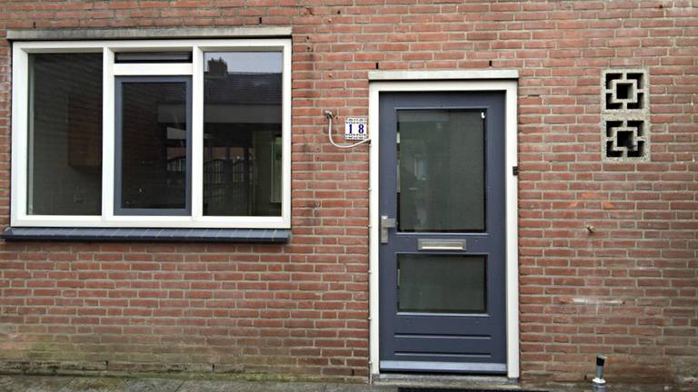 Het huis waar de Syrische vluchtelingen zullen komen (foto: René van Hoof)