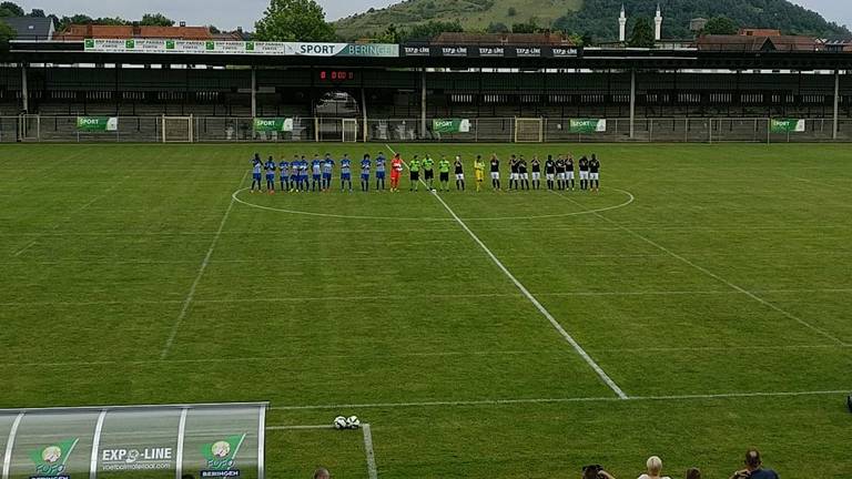 Oefenduel in Mijnstadion (foto: @FCEindhoven / Twitter)