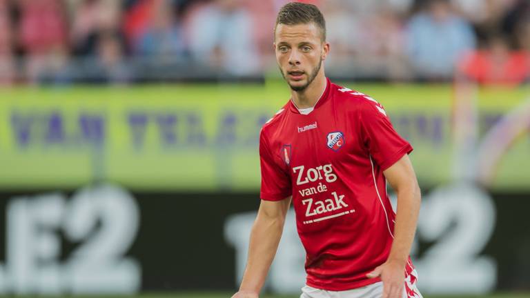 Bart Ramselaar in het shirt van FC Utrecht (foto: VI Images)