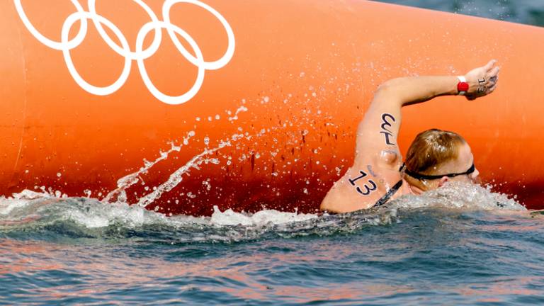 Ferry Weertman op de Olympische Spelen. (Archieffoto)