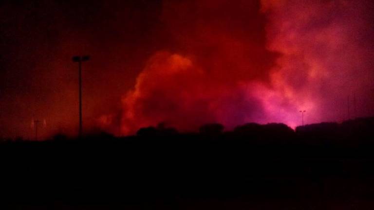 Brand Marseille (Bron: Facebookpagina Nicky Swinkels)