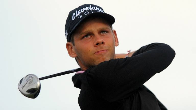 Rowin Caron in actie.