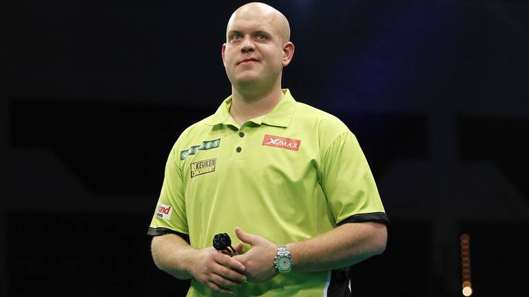 Er staat geen maat op Michael van Gerwen