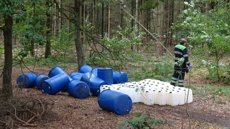 Er wordt de laatste tijd veel drugsafval gedumpt in Brabant. (Archieffoto).