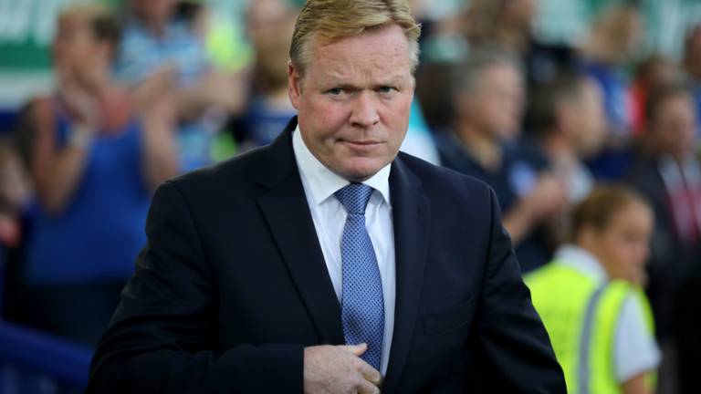 Ronald Koeman is dit seizoen trainer in de Premier League