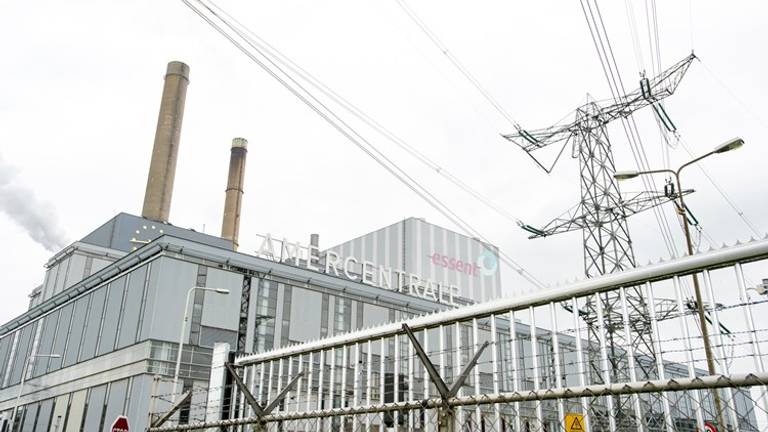 De Amercentrale van Essent in Geertruidenberg.