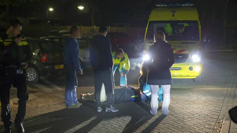 Twee mannen raakten gewond. (Foto: Marcel van Dorst/SQ Vision)