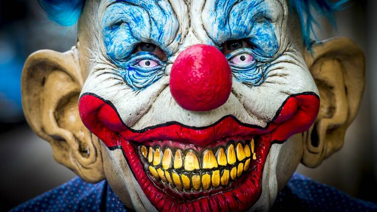 Een horrorclown. (Foto: ANP)