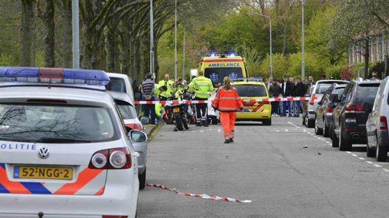 De straat waar het dodelijk ongeluk gebeurde (foto: archief).