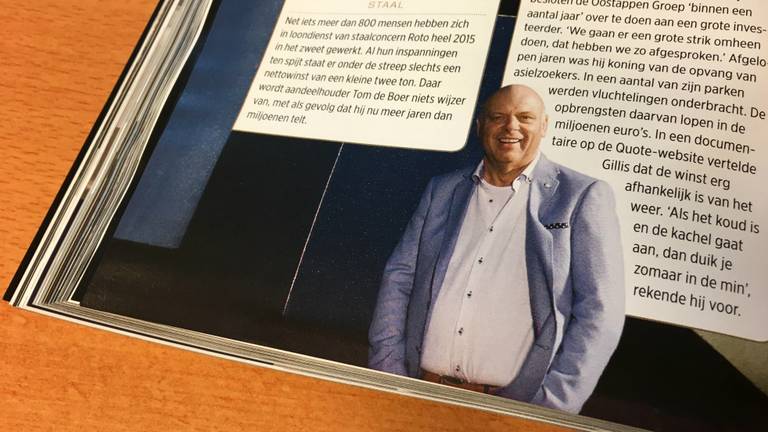 Peter Gillis in de Quote.