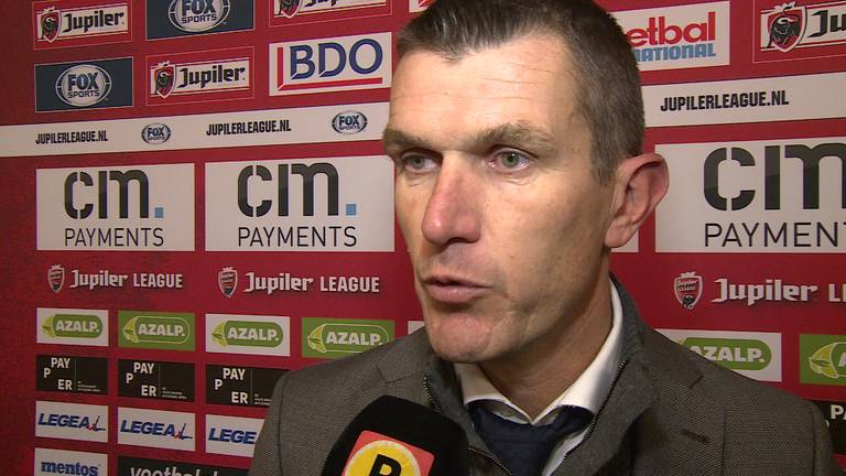 NAC-trainer Marinus Dijkhuizen.