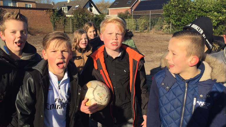 Kinderen boos want in Zegge is er geen trapveldje meer