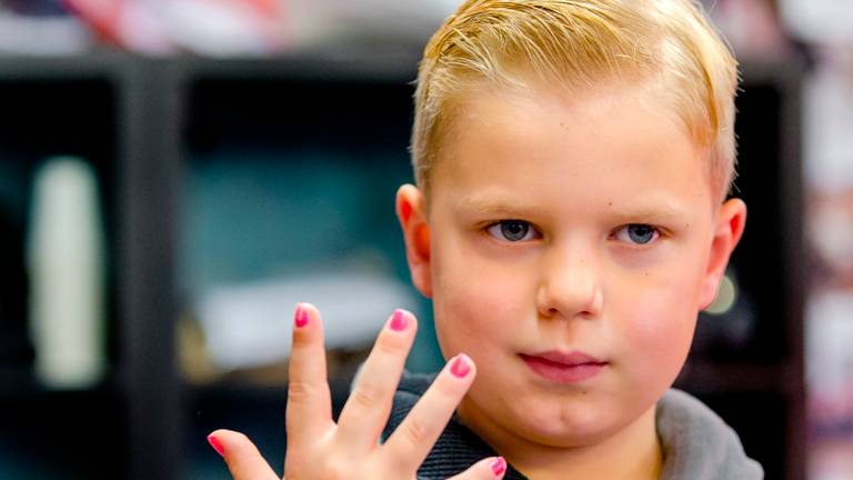 Tijn (6) lakte meer dan 2,5 miljoen euro bij elkaar voor Serious Request. (Foto: archief)