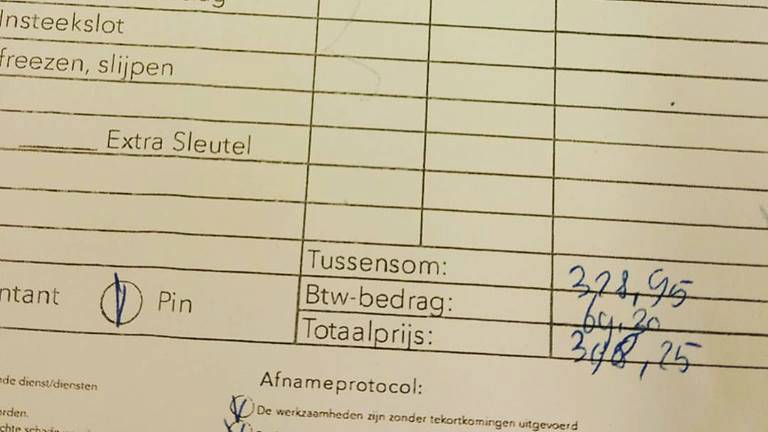 Veel Brabanders hebben nare ervaringen met slotenmakers die belachelijke bedragen rekenen. (Foto: archief)