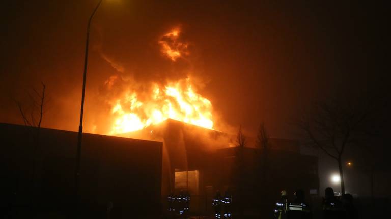 Grote brand in Schaijk  