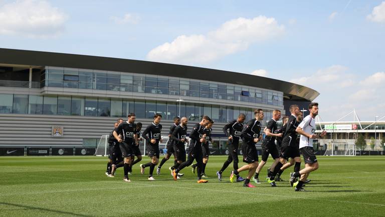 In mei dit jaar ging NAC op trainingskamp bij Manchester City (foto: OrangePictures)