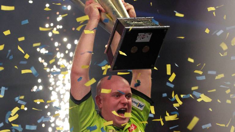 Wereldkampioen Michael van Gerwen (foto: ANP)
