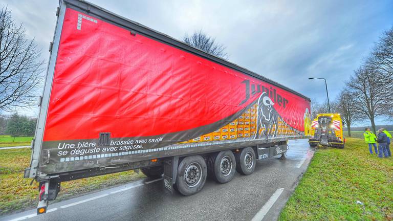 De boosdoener qua vertraging op de N397. (foto: Rico Vogels)