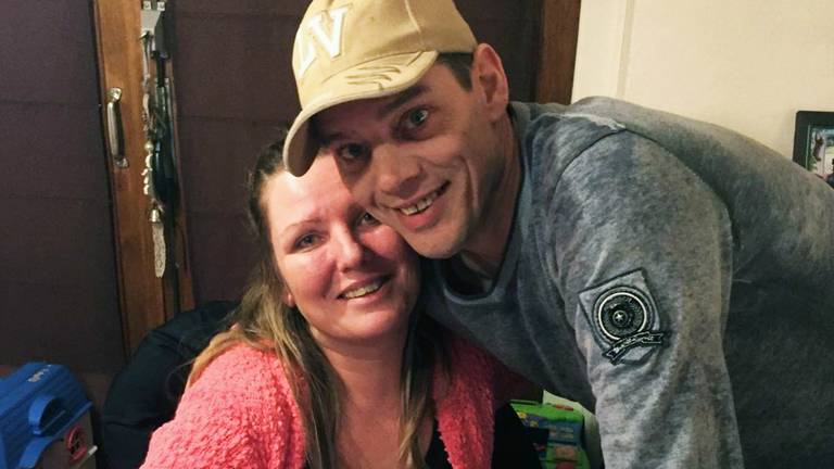 Frans samen met zijn zus Lia