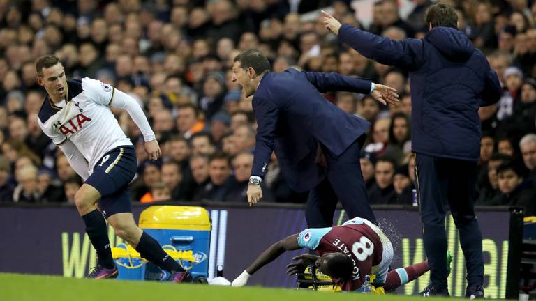 Vincent Janssen in het shirt van Tottenham Hotspur. (Foto: VI Images)