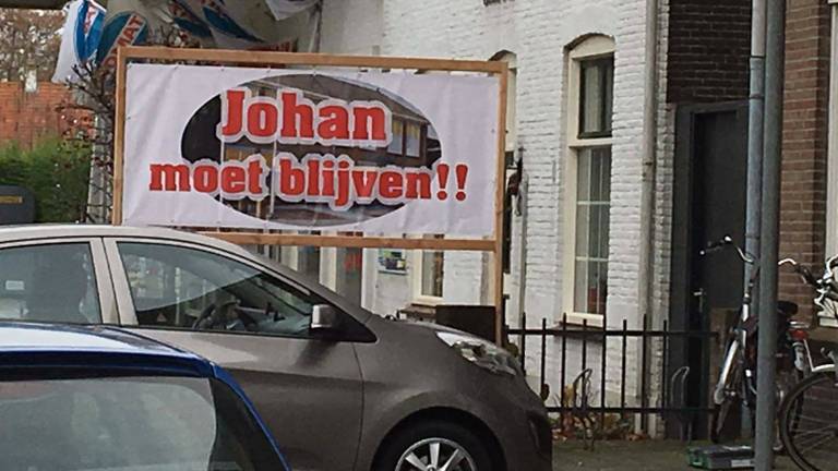 Bron: Facebookpagina 'Johan moet blijven'