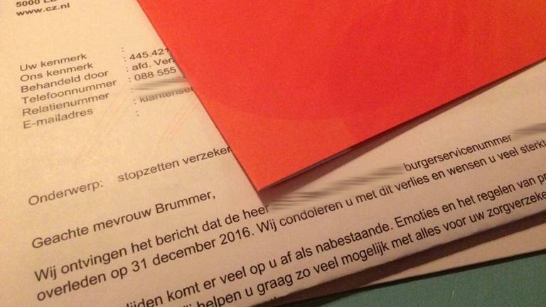 CZ in de fout: zorgverzekeraar verklaart Tilburgse overstapper dood