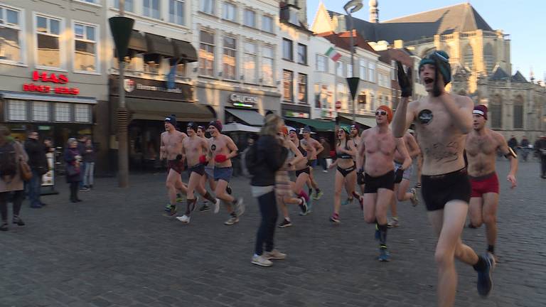 Onderbroekenrace voor het goede doel in Breda