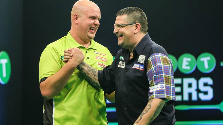 Van Gerwen en Anderson staan weer tegenover elkaar. (Foto: VI Images)