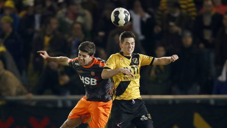 NAC wint met 1-0 van FC Volendam (foto: VI Images).