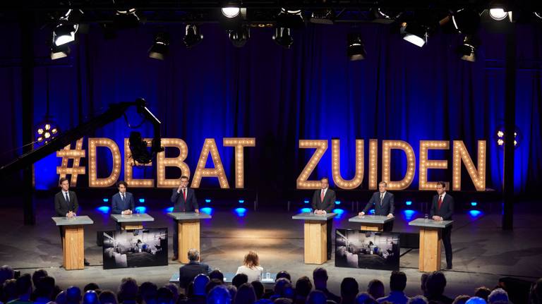 Het Debat van het Zuiden in het Klokgebouw in Eindhoven