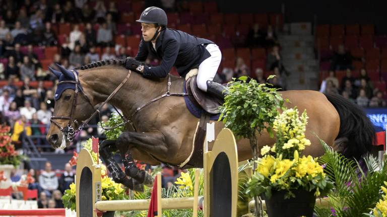 Maikel van der Vleuten werd tweede bij de Indoor Brabant-derby (foto: ANP).