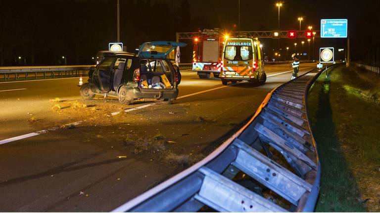 Er was geen ander verkeer bij het ongeluk betrokken. (Foto: Sander van Gils)