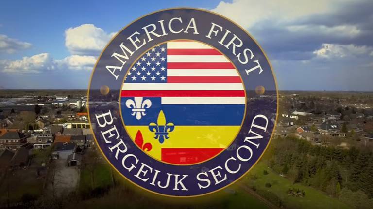 America first, Bergeijk Second (foto: beeld Youtube gemeente Bergeijk)