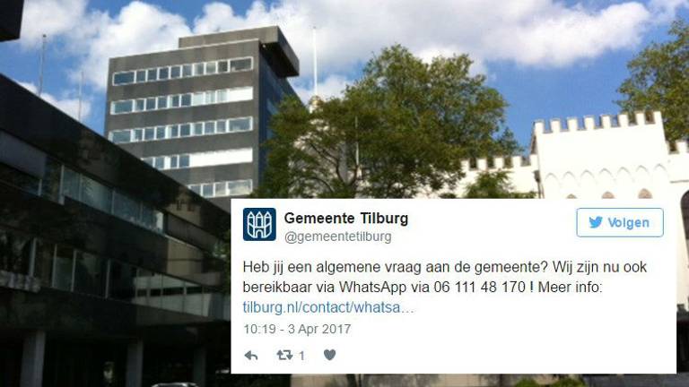 De gemeente is even offline.