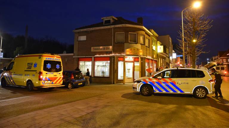 Het restaurant waar de overval op werd gepleegd (foto: Toby de Kort / De Kort Media)