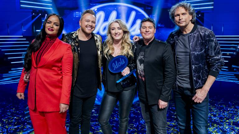 Julia van Helvoirt won zesde seizoen van Idols. (Foto: ANP)