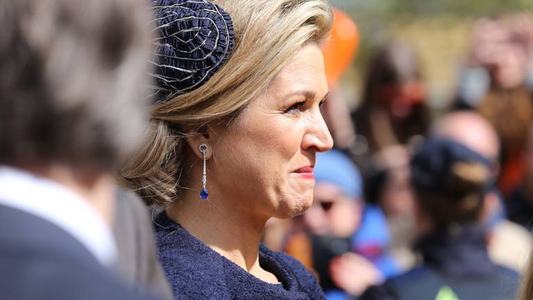 Máxima in Tilburg (foto: Karin Kamp).