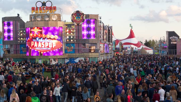 Grote drukte op Paaspopzaterdag (Foto: Dré Galiart)