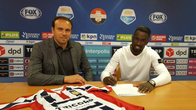 Joris Mathijsen en Fernando Lewis (foto: Willem II)