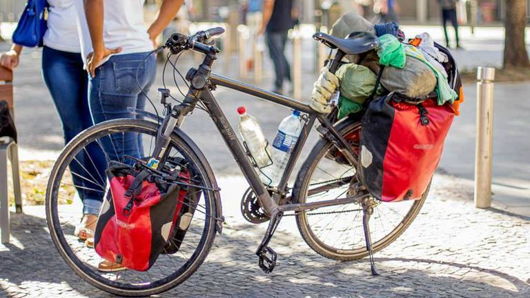 De gestolen fiets van Mark Koelen.