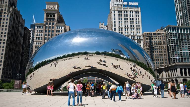 Of Tilburg een soortgelijk beeld krijgt als The Cloud Gate in Chicago, is niet bekend (Foto: Flickr)