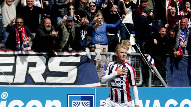 Jari Schuurman speelt dit seizoen voor Willem II (foto: VI Images)