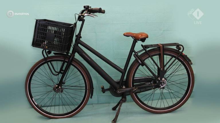 De fiets van Savannah (Bron: NPO)