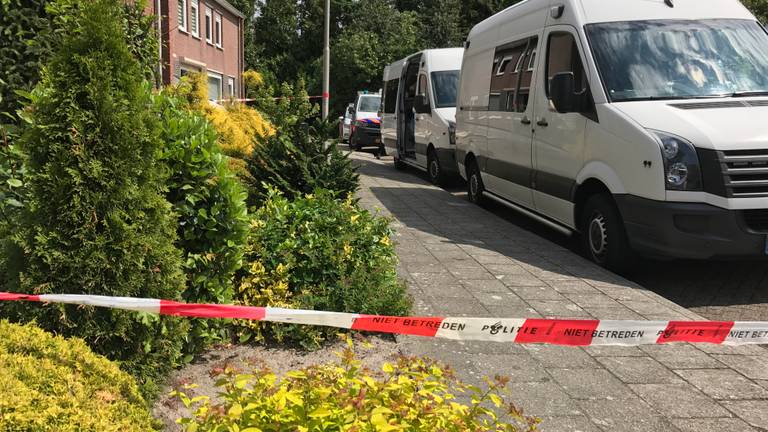 Politieonderzoek in Sint Willebrord. 