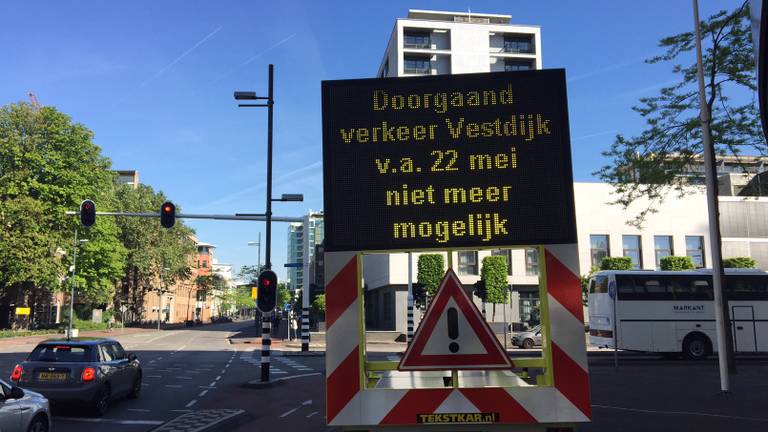 Geen chaos op de Vestdijk maandagmorgen
