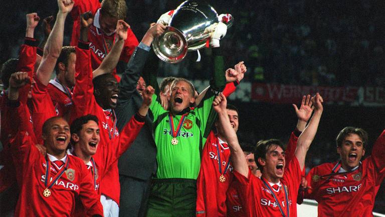Peter Schmeichel won in 1999 de Champions League (foto: VI Images)