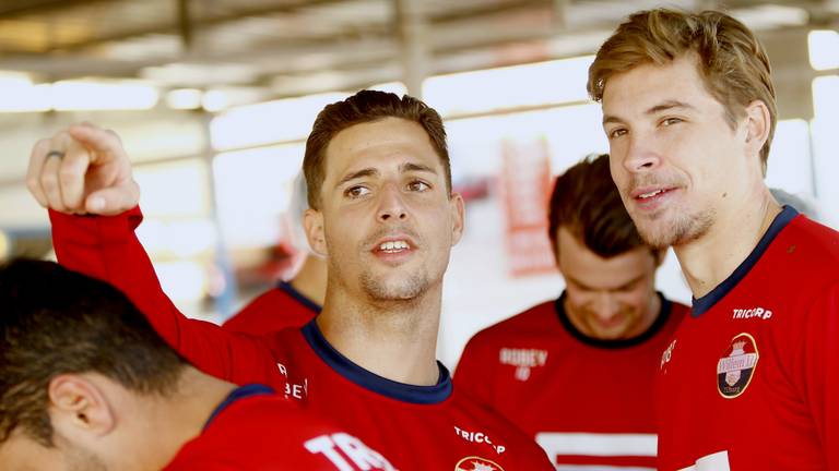 Nigel Bertrams (rechts). Foto: VI Images